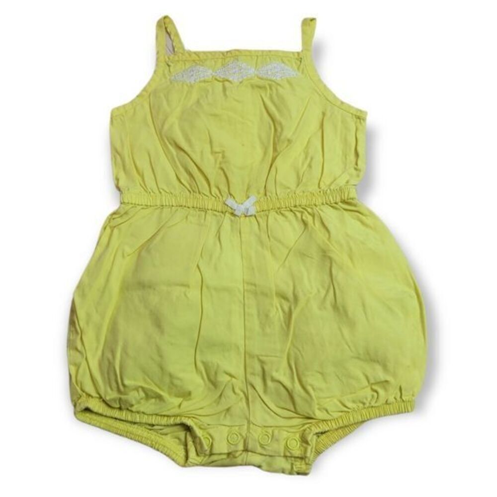 Carter's yellow romper 18mo